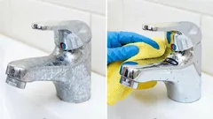 Ako ľahko vrátiť lesk umývadlu a vodovodnému kohútiku: nečakaný prostriedok funguje bezchybne