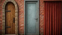 Ktoré dvere by ste otvorili? Psychologický test na určenie typu osobnosti